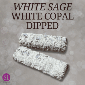 SI White Sage Copal Resin Dipped Powerful Cleansing For House, Body And Negative Energy