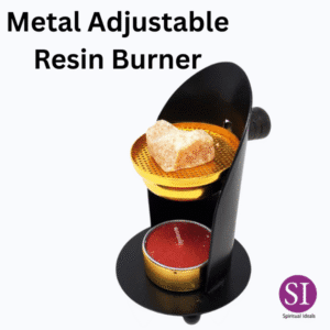 SI Metal Adjustable Resin Burner 4.5"H (Burn Resin without charcoal)