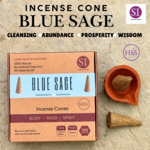 HSS Blue Sage Incense Cones