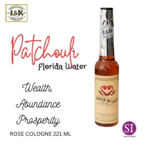 L & K Florida Water Patchouli Touch of Love Cologne Promote Wealth, Abundance and Prosperity