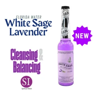 L & K White Sage and Lavender (Florida Water) Cologne by Lanman & kemp-Barclay, 7.5oz Bottle Cleansing, Calmness